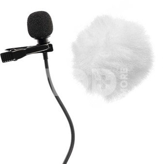 Caruba Windjammer / Deadcat voor Lavalier Wit