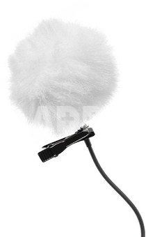 Caruba Windjammer / Deadcat voor Lavalier Wit