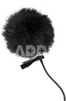 Caruba Windjammer / Deadcat voor Lavalier Zwart