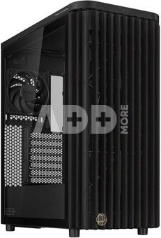 Case|ASUS|ProArt PA401 Wood Edition - Tempered Glass Panel|MidiTower|Case product features Transparent panel|Not included|ATX|Colour Black|PROARTPA401WOODTGPWM