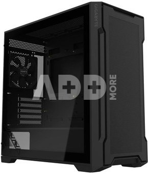 Case|GIGABYTE|GB-C102G|MidiTower|Case product features Transparent panel|Not included|MicroATX|MiniITX|Colour Black|GB-C102G
