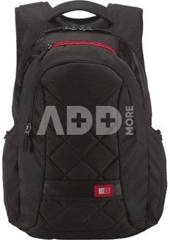 Case Logic DLBP116K Notebook Sporty Backpack/ For 16"/ Polyester/ Black/ For (29.5 x 4.0 x 39.0cm)