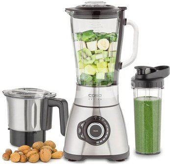 Caso | Blender | B1800 | Tabletop | 1800 W | Jar material Glass | Jar capacity 1.75 L | Ice crushing | Mini chopper | Stainless steel