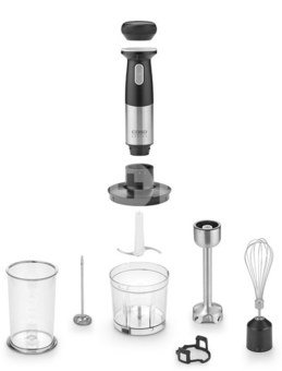 Caso | Cordless 4in1 Hand Blender Set | Click & Mash | Hand Blender | 180 W | Stainless Steel/Black