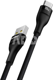 Charging Cable Baseus Flash 2 USB to USB-C 100W, 2m (black)
