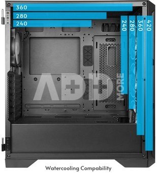 Chieftec Case APEX GA-01B-TG-OP 4xFans ARGB