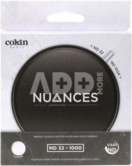 Cokin Round NUANCES Vari NDX 32-1000 82mm 5-10 f-stop