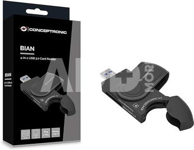 Conceptronic BIAN04B 4-in-1 Kartenleser USB 3.0