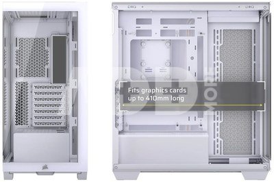 Corsair PC Case | 3500X | White | Mid-Tower | Power supply included No