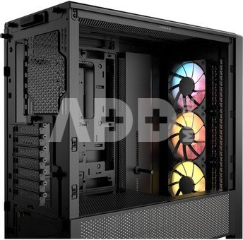 Corsair PC Case | Frame 4000D RS ARGB Modular | Black | Mid-Tower | Power supply included No