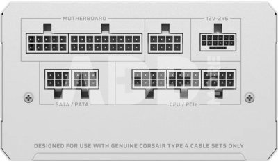 Corsair RM1000e WHITE 80+GOLD F.MODULAR ATX3.