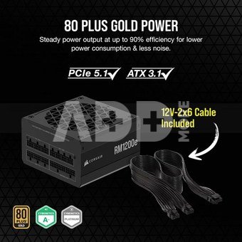 Corsair RM1200e PCIe5.1 80+GOLD F.MODULAR ATX3.1