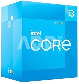 CPU|INTEL|Desktop|Core i3|i3-12100F|Alder Lake|3300 MHz|Cores 4|12MB|Socket LGA1700|58 Watts|BOX|BX8071512100FSRL63