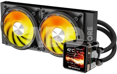 DE240 120mm Liquid CPU Cooler Black
