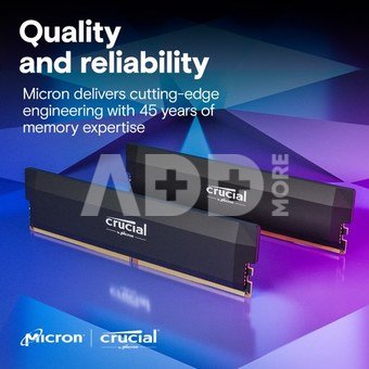 Crucial Memory DDR5 Pro OC 64/6000(2*32GB) CL40 black