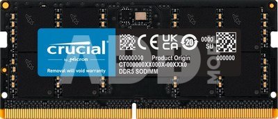 Crucial DDR5-5600 48GB SODIMM CL46 (16Gbit)