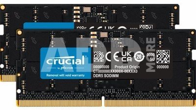Crucial DDR5-5600 Kit 96GB 2x48GB SODIMM CL46 (16Gbit)