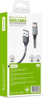 D-Fruit cable USB-A - Lightning 1m (DF441L)
