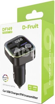 D-Fruit FM transmitter/USB charger DF149