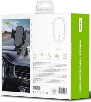 D-Fruit phone car mount + QI wireless charger (DF108)