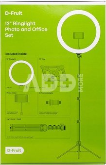 D-Fruit ringlight 12" + stand