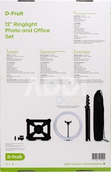 D-Fruit ringlight 12" + stand