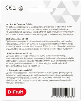 D-Fruit smoke detector 10Y DF131