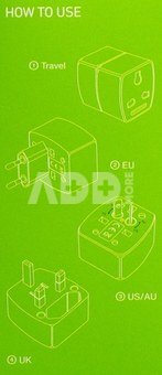 D-Fruit travel adapter DF128