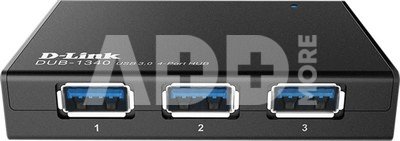 D-Link | 4-Port SuperSpeed USB 3.0 Charger Hub | DUB-1340/E | USB Hub