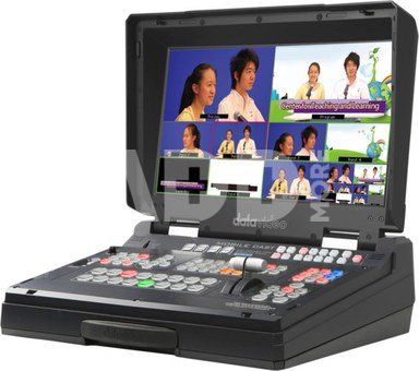 DATAVIDEO HS-1300 6 INP HD SWITCHER IN CASE WITH STREAMING