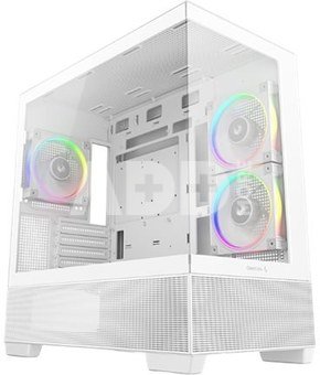 Deepcool CG380 3F MIDI TOWER CASE, White | Deepcool