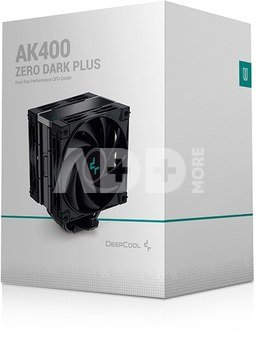 Deepcool | CPU Air Cooler | AK400 | Zero Dark Plus | Intel, AMD