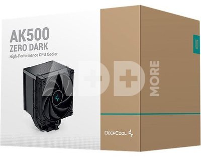 Deepcool | CPU Air Cooler | AK500 Zero Dark | Intel, AMD