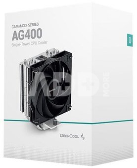 Deepcool | CPU Cooler | AG400 | Black | Intel, AMD | CPU Air Cooler