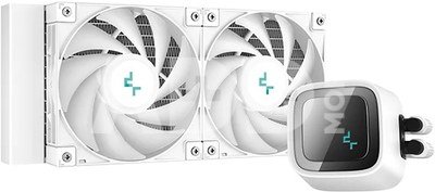 Deepcool | LS520 A-RGB | CPU Liquid Cooler | White | Intel, AMD