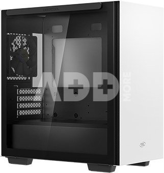 Deepcool MACUBE 110 WH White, ATX, 4, USB3.0x2; Audiox1, ABS+SPCC+Tempered Glass, 1&times;120mm DC fan