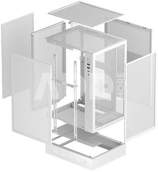 Deepcool PC Gaming Case | CH170 DIGITAL | White | Mini ITX | Power supply included No | ATX PS2