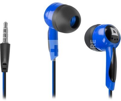 Defender EARPHONES BASIC 604 BLACK-BLUE