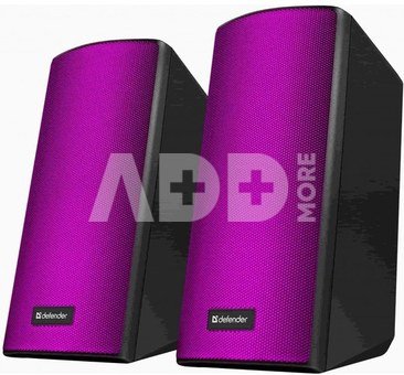 Defender PC SPEAKERS SPITFIRE 2. 0 6W LED USB
