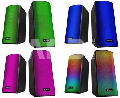 Defender PC SPEAKERS SPITFIRE 2. 0 6W LED USB