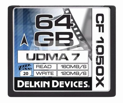 DELKIN CF PRIME UDMA 7 1050X R160/W120 64GB