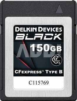 DELKIN CFEXPRESS BLACK R1725/W1530 150GB