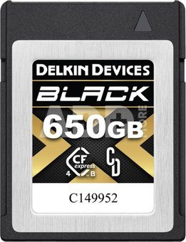 Delkin CFexpress BLACK R3530/W3250 (4.0) 650GB