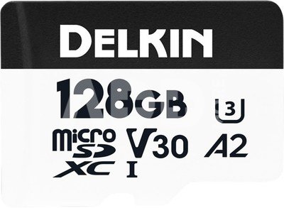 Delkin microSDXC Trail Cam Hyperspeed R195/W160 (V30) 128GB