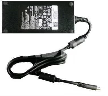 Dell 180W 7.4mm AC Adapter with Power Cord - Europe