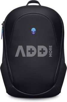 Dell Alienware AW5625P | Fits up to size Up to 16 " | Backpack | Black | Shoulder strap | Waterproof