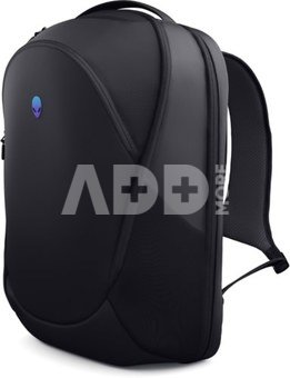 Dell Alienware AW7825P | Fits up to size Up to 18 " | Backpack | Black | Shoulder strap | Waterproof