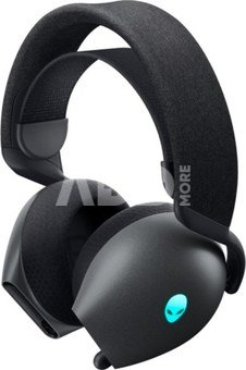 Dell Alienware Tri Mode Wireless Gaming Headset | AW725H | Built-in microphone | Wired/Wireless | Dark Side of the Moon