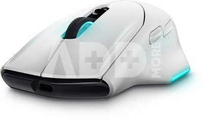 Dell Gaming Mouse AW620M Wired/Wireless, Lunar Light, Alienware Wireless Gaming Mouse