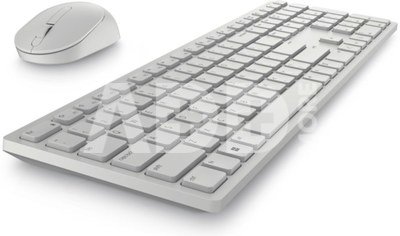 Dell Keyboard and Mouse KM5221W Pro Wireless, US, 2.4 GHz, White